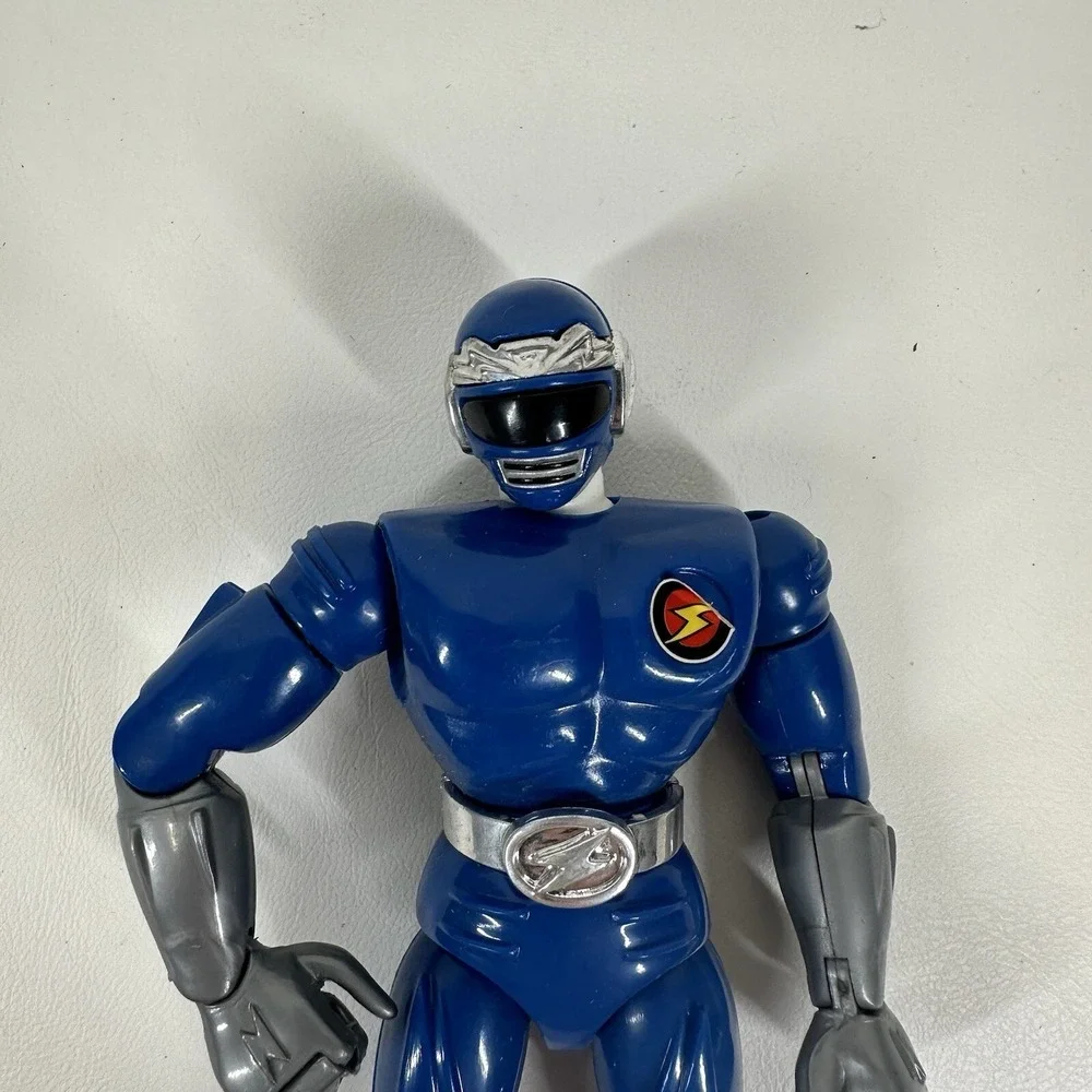 Trendmasters Masterbotix 1993 Power Bots Blue 7.5